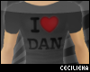 ! I Heart Dan - Tee [M]