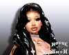 *HS Sheer Scarf Black