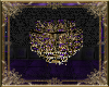 Purple-Gold Chandelier