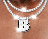 Necklace Letter B Male 2