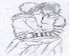 Emo Kiss drawing