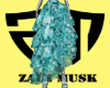 ZM ALIANA SKIRT TEAL