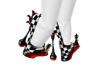 Queen of hearts shoe