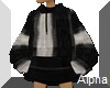 AO~Designer Blk Sweater