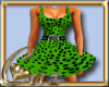 *CC* Green Spotted Dress