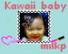 kawaii baby angel stamps