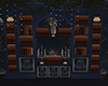 Night time bookcase