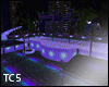 Neon roof nights deco