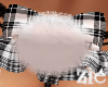 Fluffy Bunny Tail Black