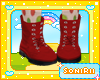 KID RED BOOTS