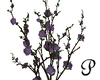 Dark Lavender Vase