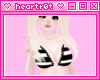 Black|White Bikini Top
