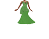 MYz Green Gown
