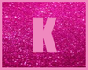 Pink Letter K