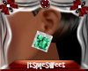 Diamond Emerald Earrings