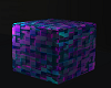 Neon love cube