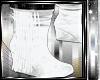 R!White Wedge Boots