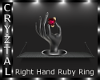 Right Hand Ruby Ring