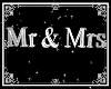 !R! Mr.Mrs Sign Silver