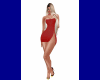 TX DRESS RED LUNNAR