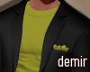 [D] Green shirt&suit