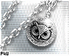 -P- Owl Necklace