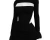 RW* Knitted Dress Black