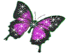 Glitter Color Butterfly