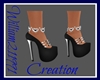 Ann Black Heart Heels
