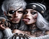 W-Horror Couple Cutout 2 Bundle