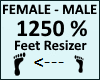 Feet Scaler 1250%