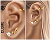 ![CLR] Cute Earring! Gld