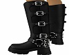 Buckle Up Boots Black