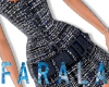 resort dress / blue