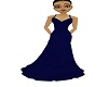 navy blue gown