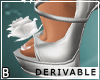 DRV Rose Strap Open Toe