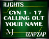 [iL] CALLING OUT UR NAME