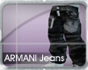 [HS] ARMANI Black Jeans