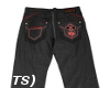 (TS) Blk Red Coogi Jeans