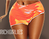 Burn orange skirt LLxL