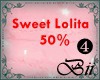 ❹Sweet Lolita 50%