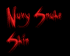 Navy Snake Skin M