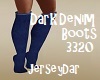 Dark Denim Boots 3320