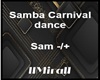 Carnival dance Samba