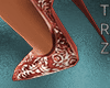 TRZ- Pink Wedding Shoes