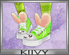 K| Bunny Sneakers Green