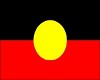 Aboriginal HandHeld Flag