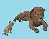 CK Safari Rm Lion & Cub