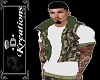 Army Green Camo Vest