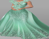 [EH] GLAMOUR MINTY GOWN